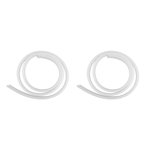 White led channel diffuser - white,